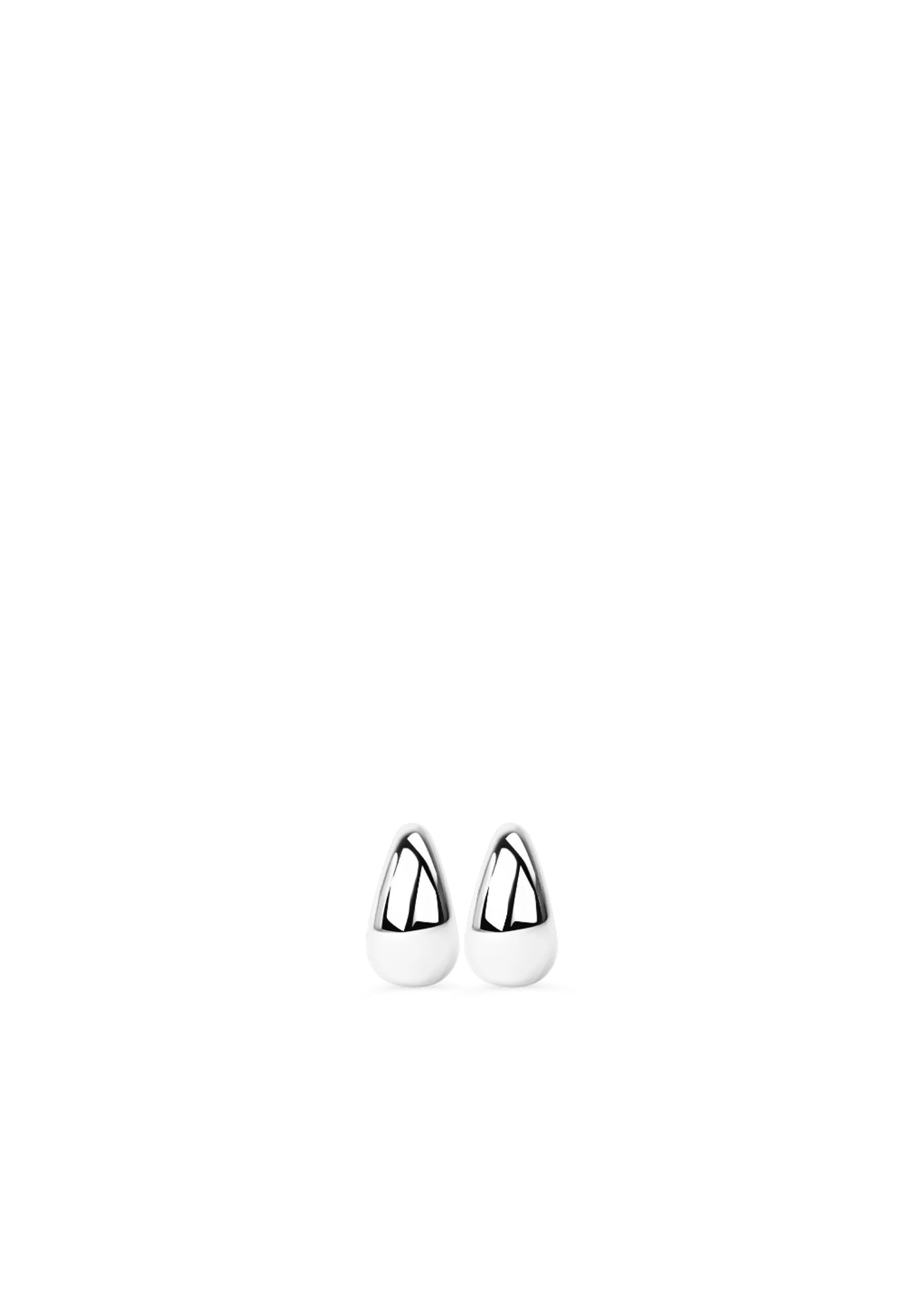 Mini Drop Earrings Silver