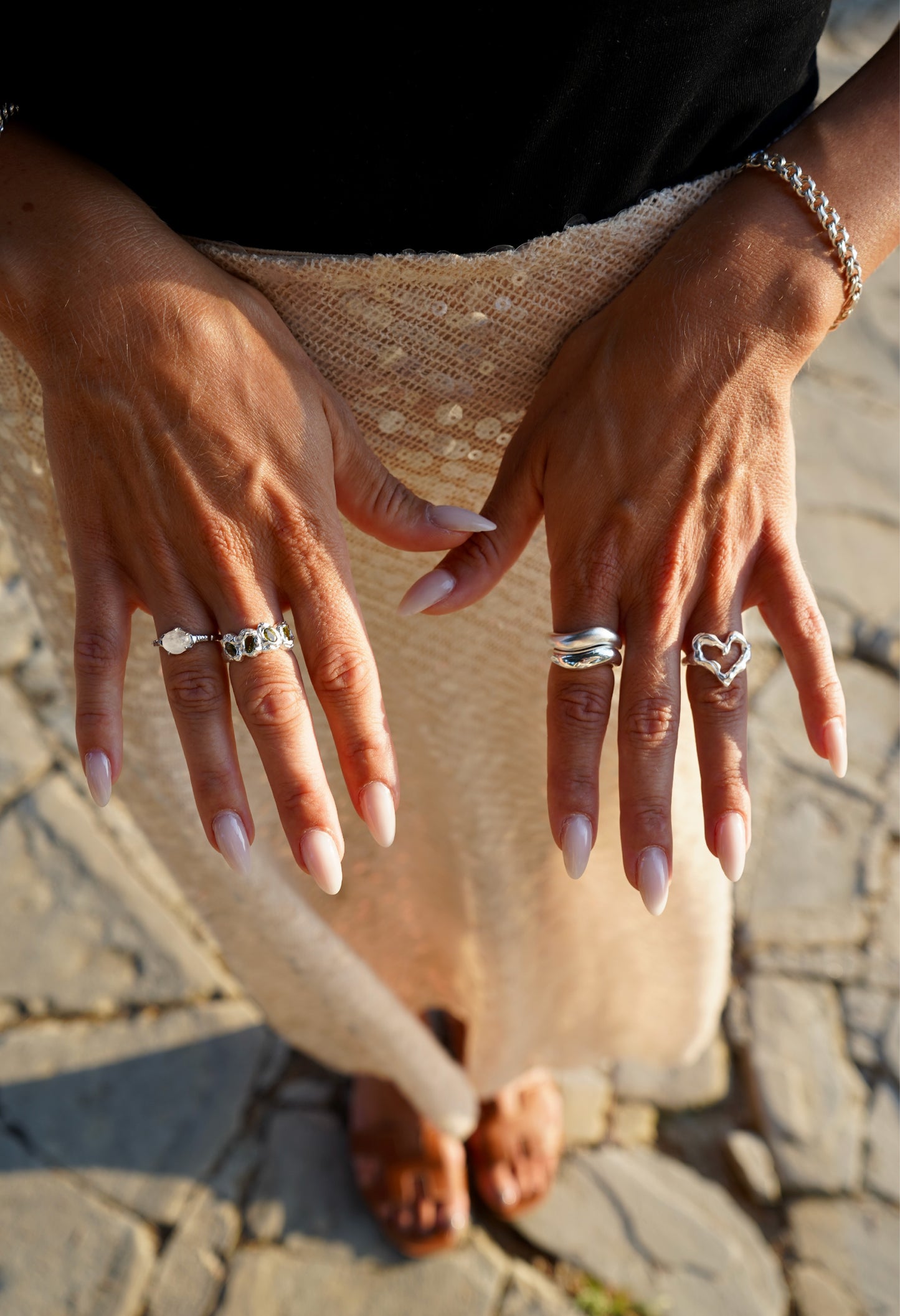 Moth Ring Silver