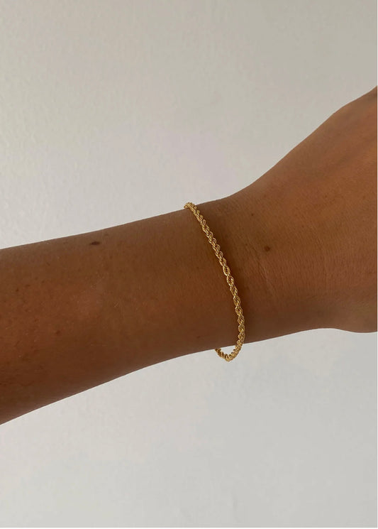 Rope chain bracelet