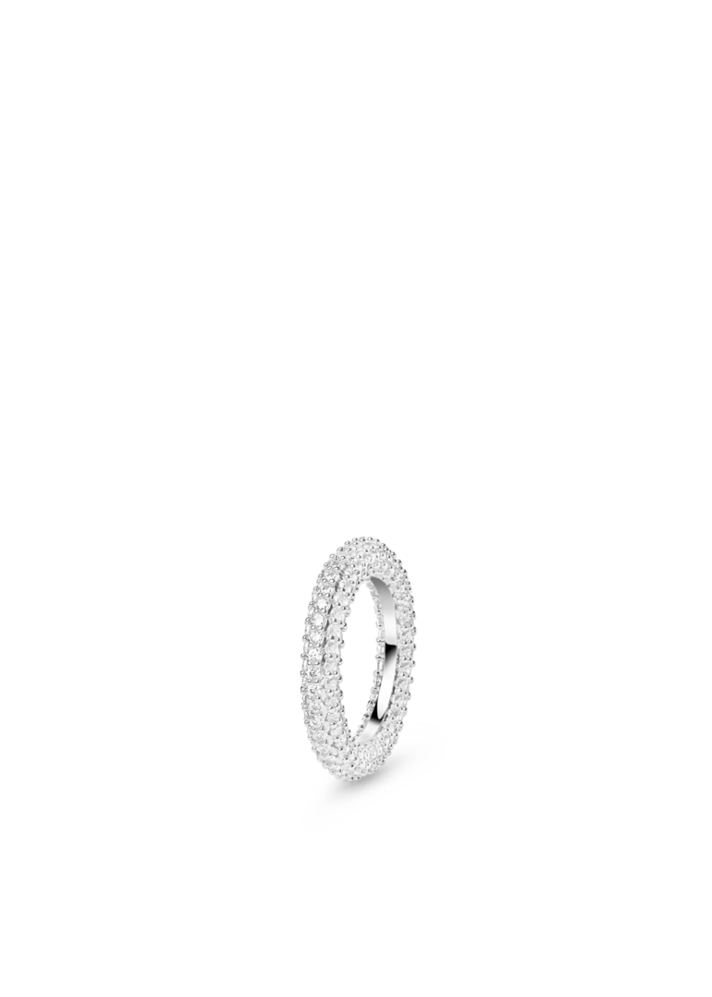 Silver Pave Ring