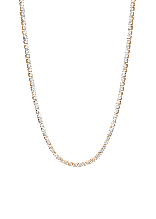 Thin Tennis Necklace