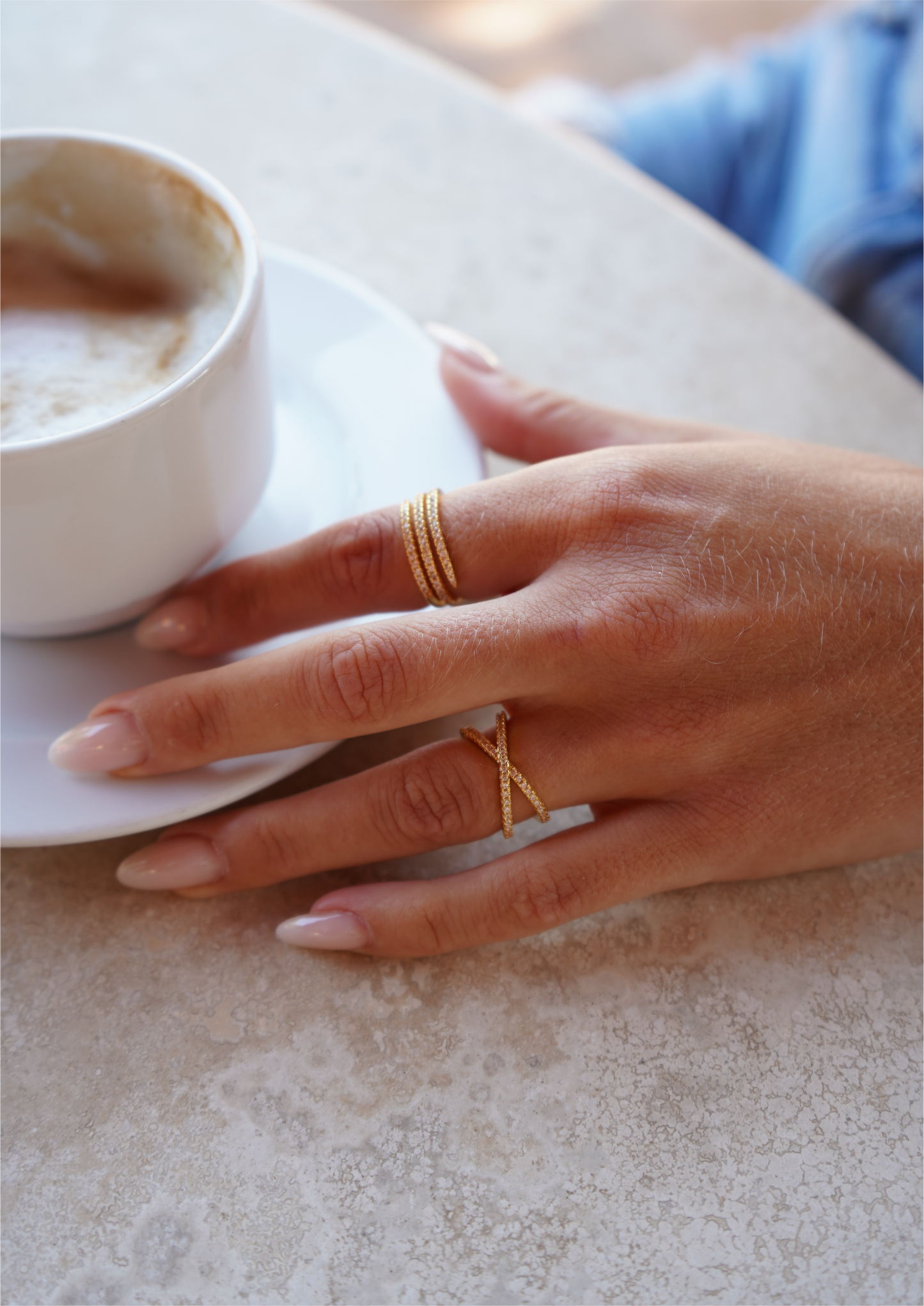 Zirconia Band Ring