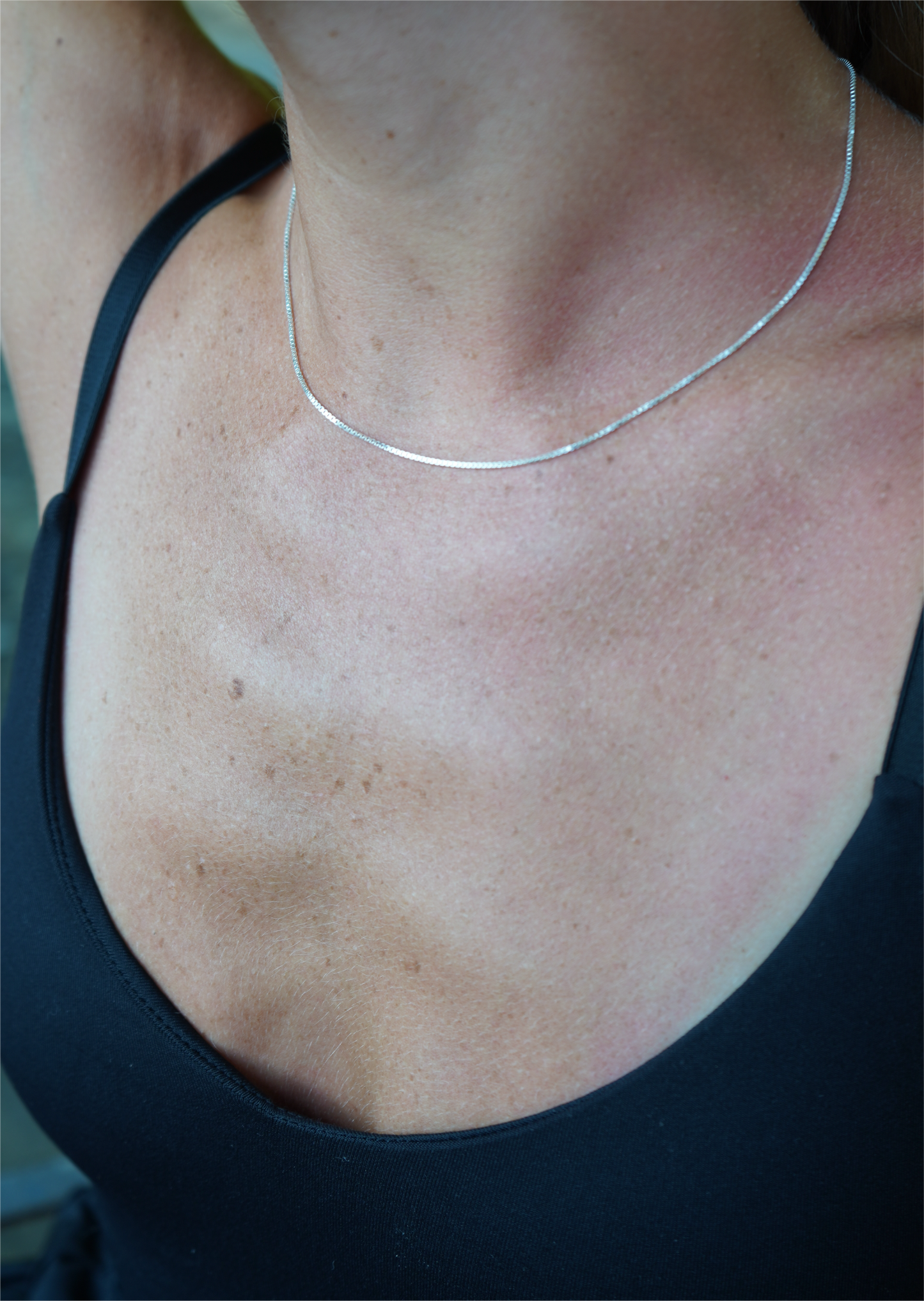 Silver Venezia Necklace 1mm