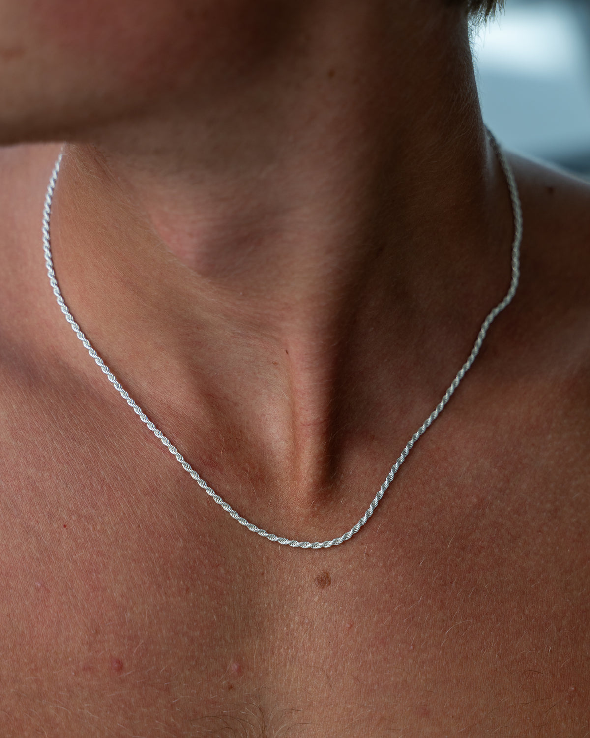 Cordell Necklace 1,5mm Silver