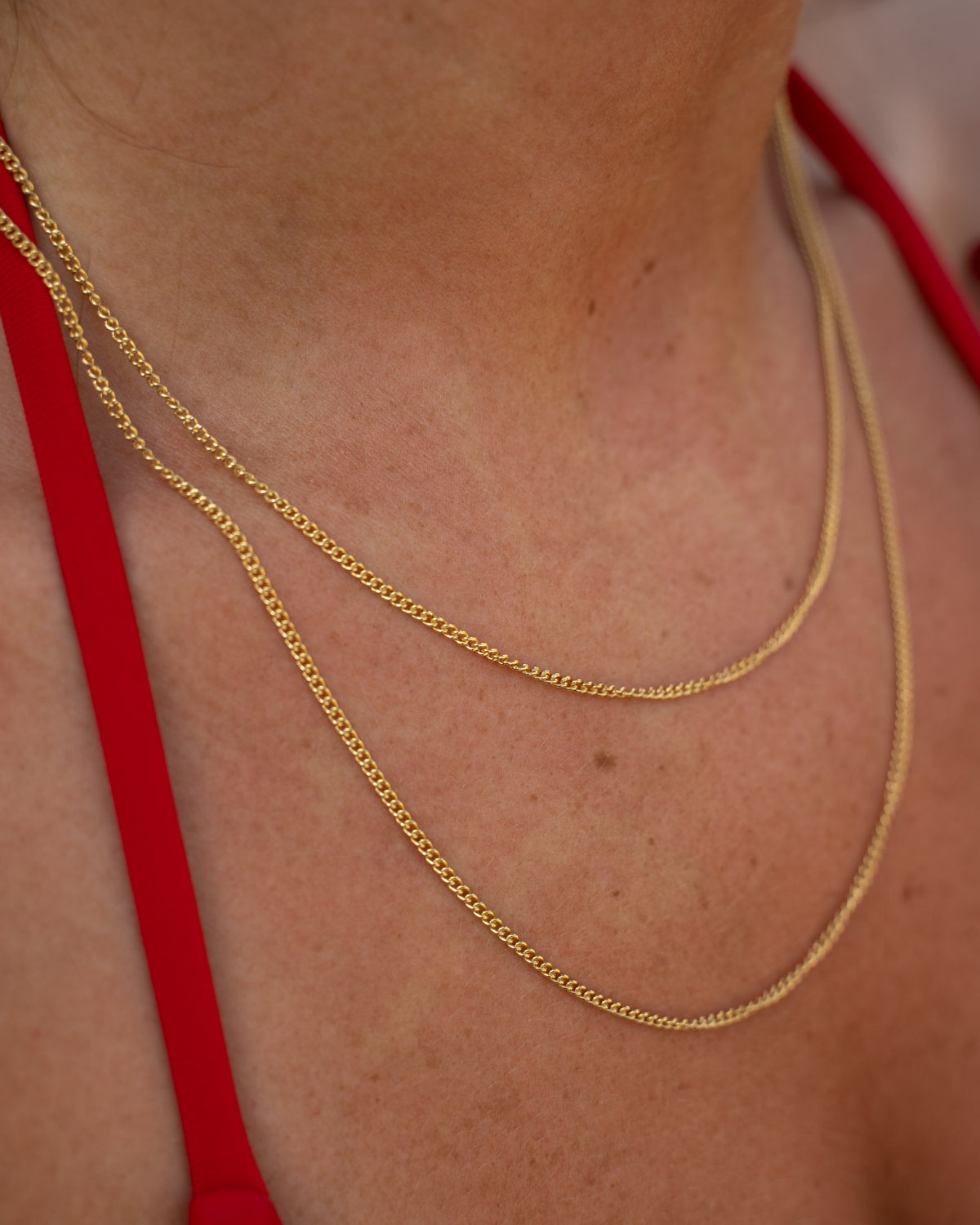 Pansar Necklace Gold 1mm