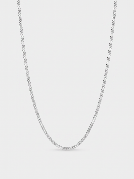 Pansar Necklace Silver 1mm