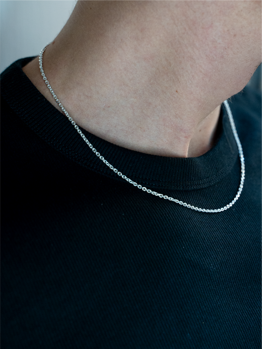 Anchor Necklace 1,5mm Silver