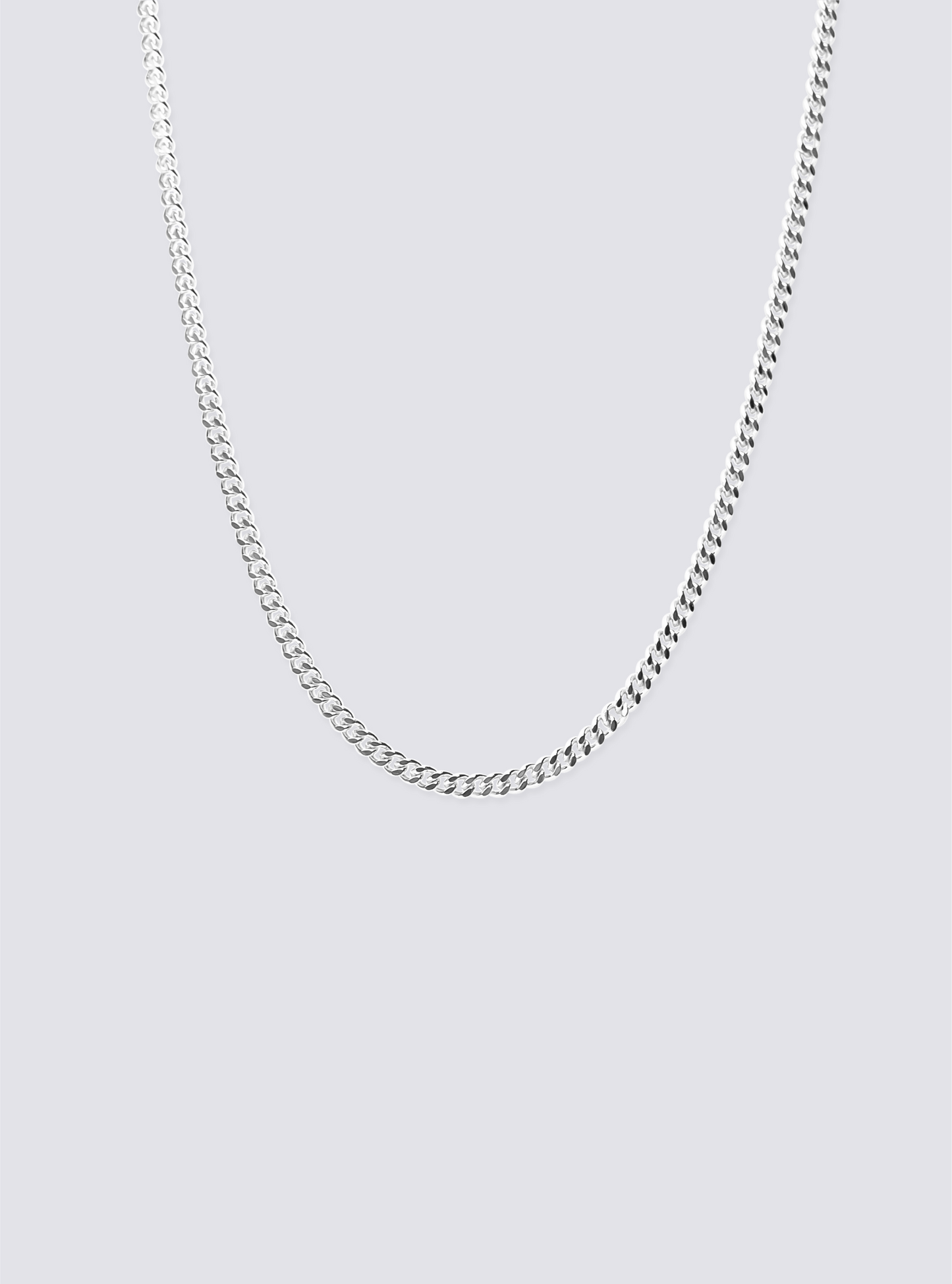 Pansar Necklace 2mm Silver