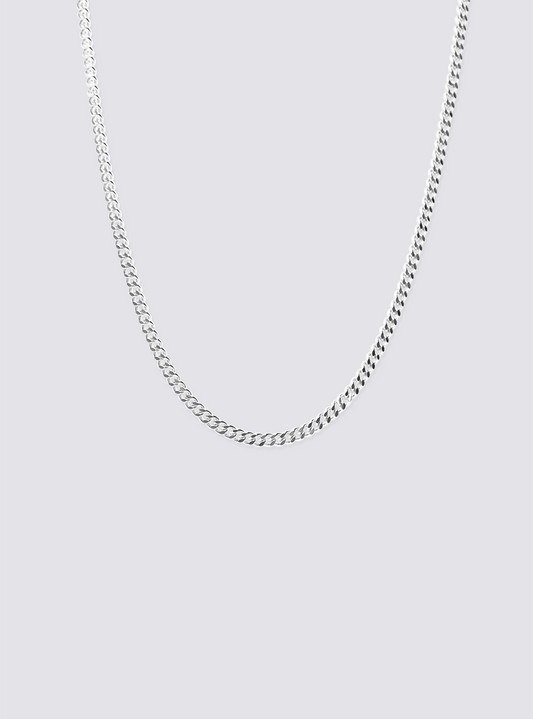 Pansar Necklace 2mm Silver