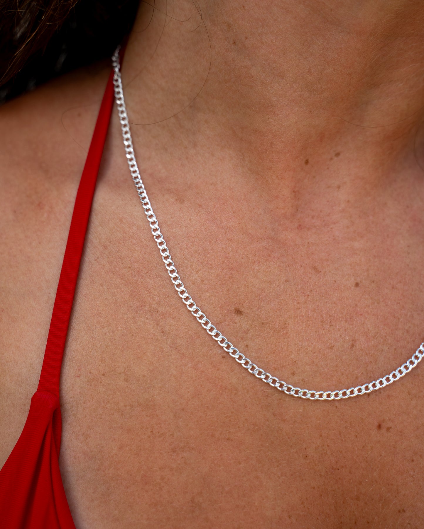 Pansar Necklace 2mm Silver