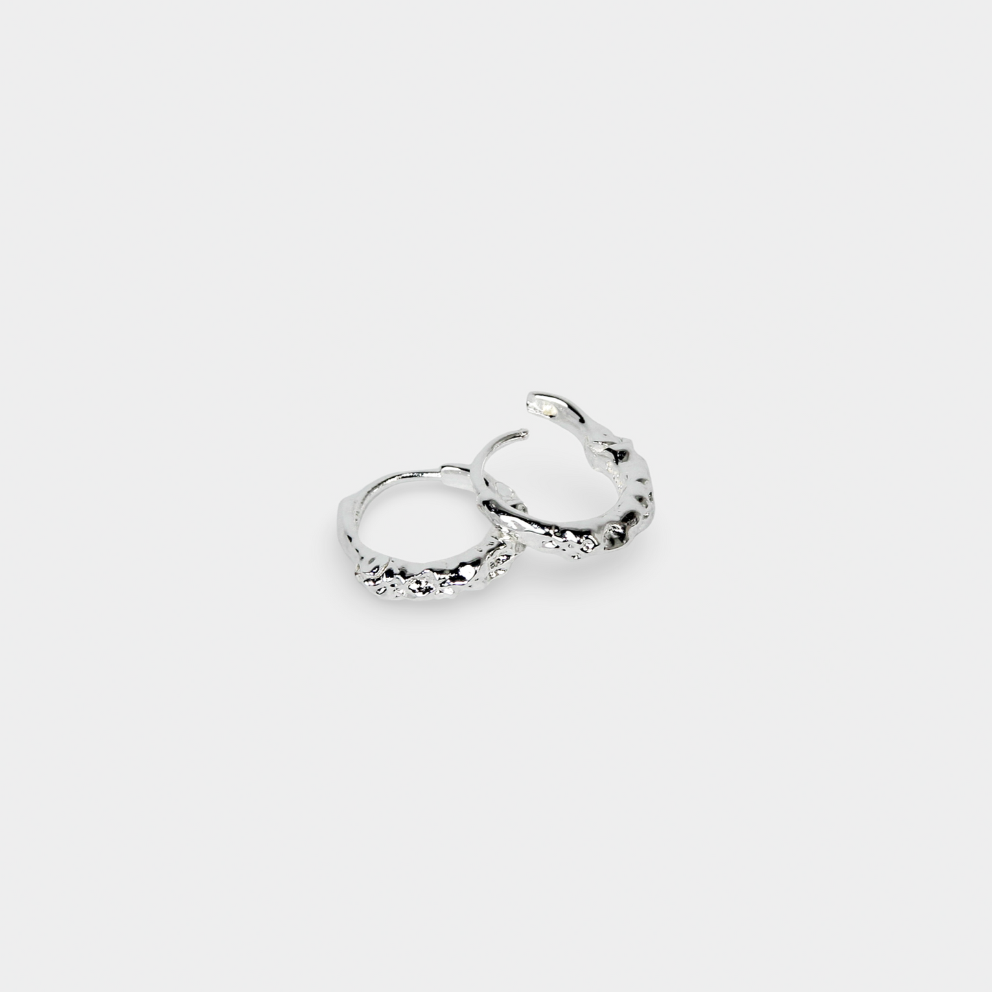 Genno Mini Hoops Silver