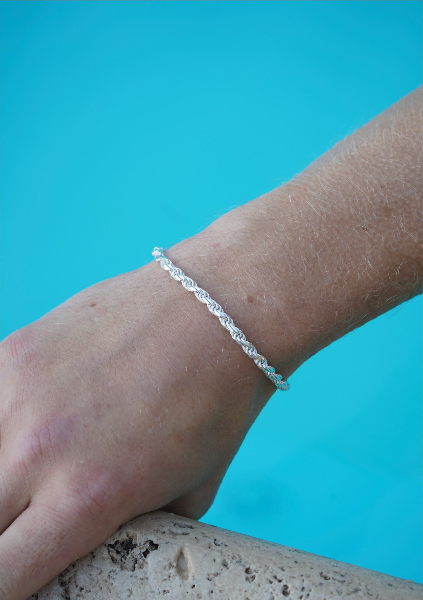 4mm Cordell Bracelet Silver