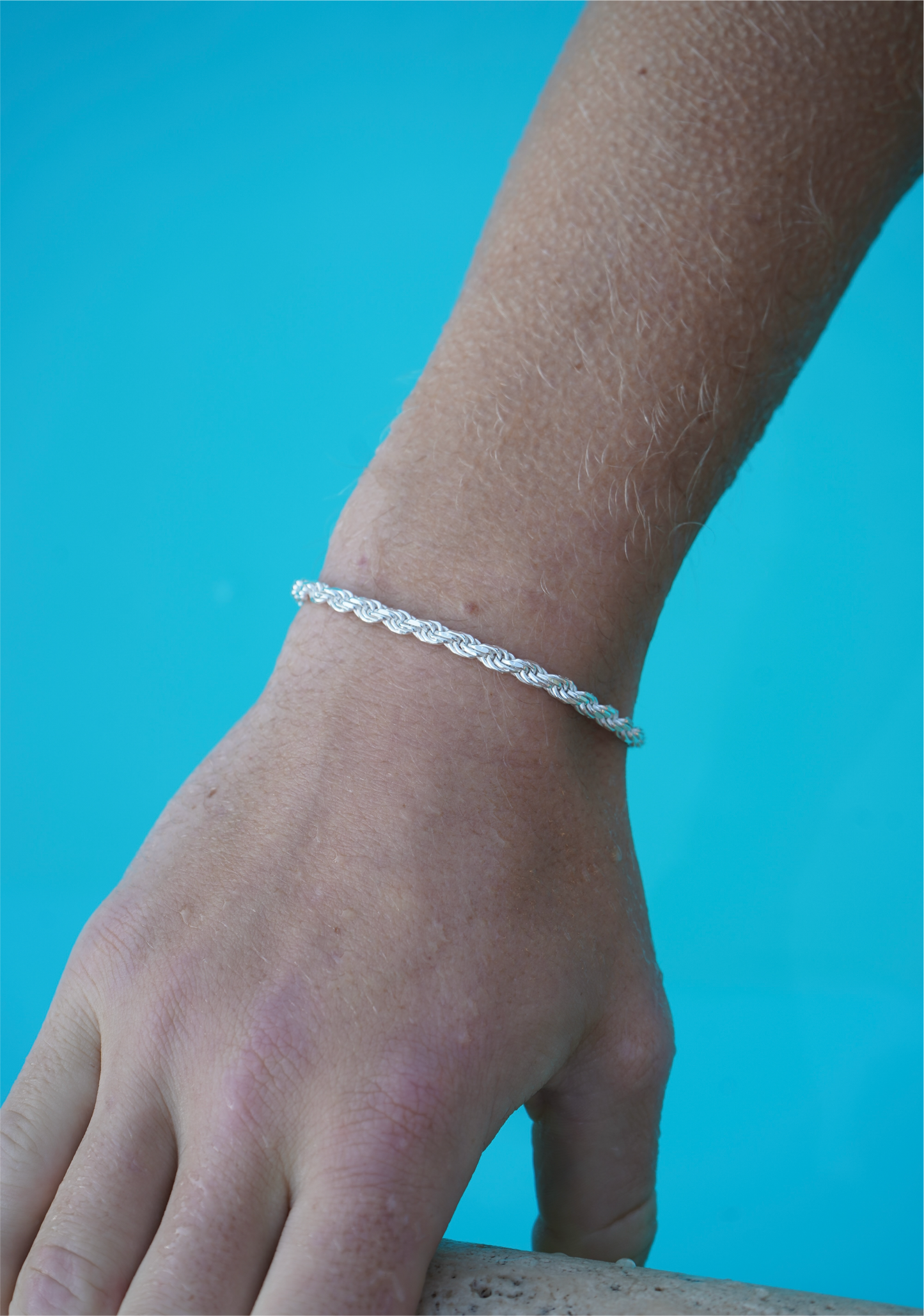 4mm Cordell Bracelet Silver
