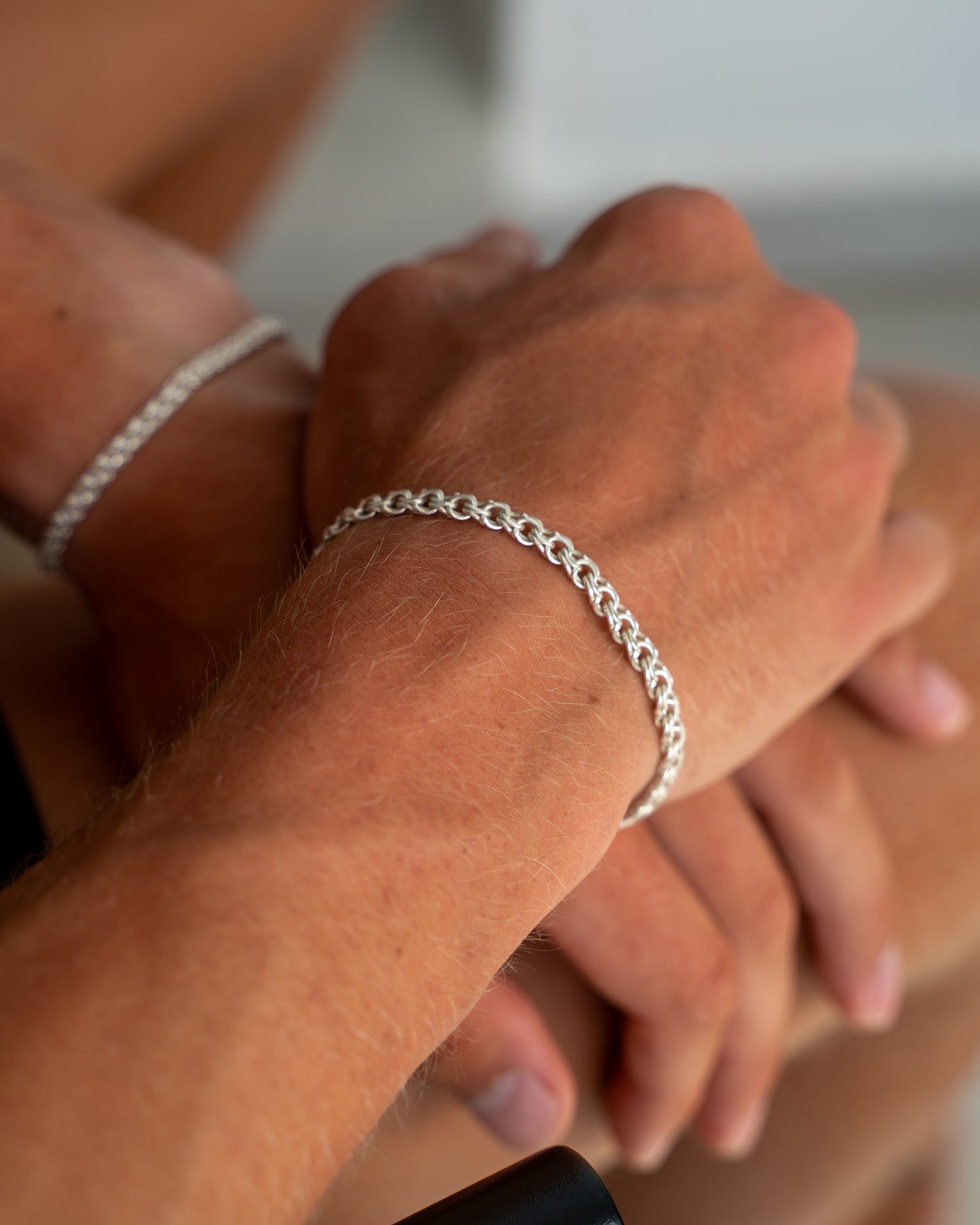 Bismarck Bracelet 5mm Silver