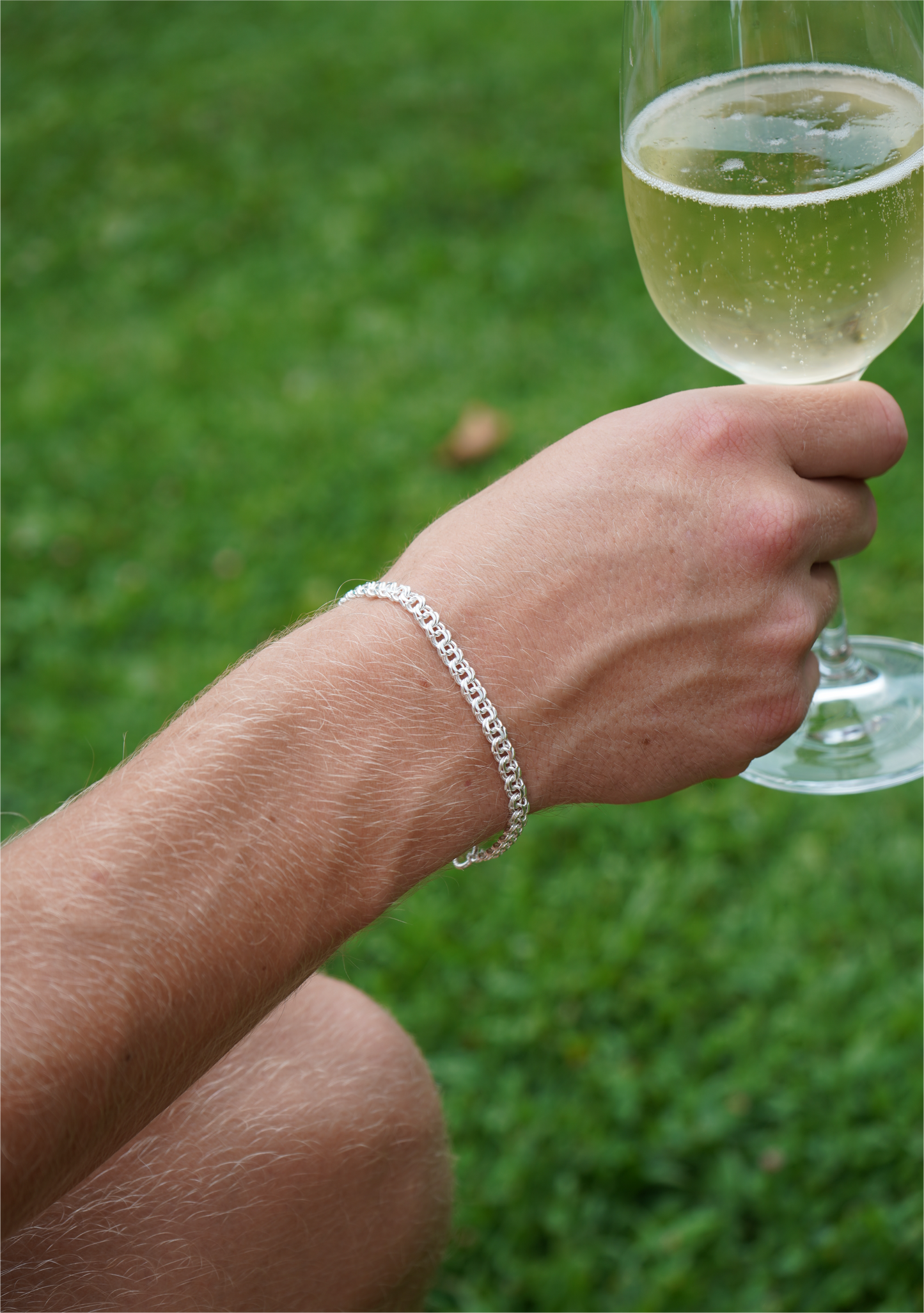 5mm Bismarck Bracelet Silver