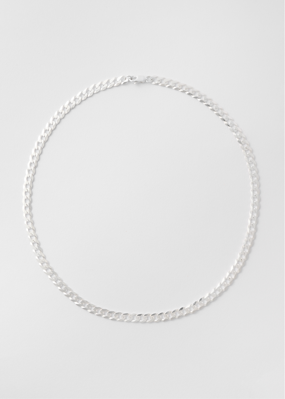 6mm pansar necklace by sad sterling silver