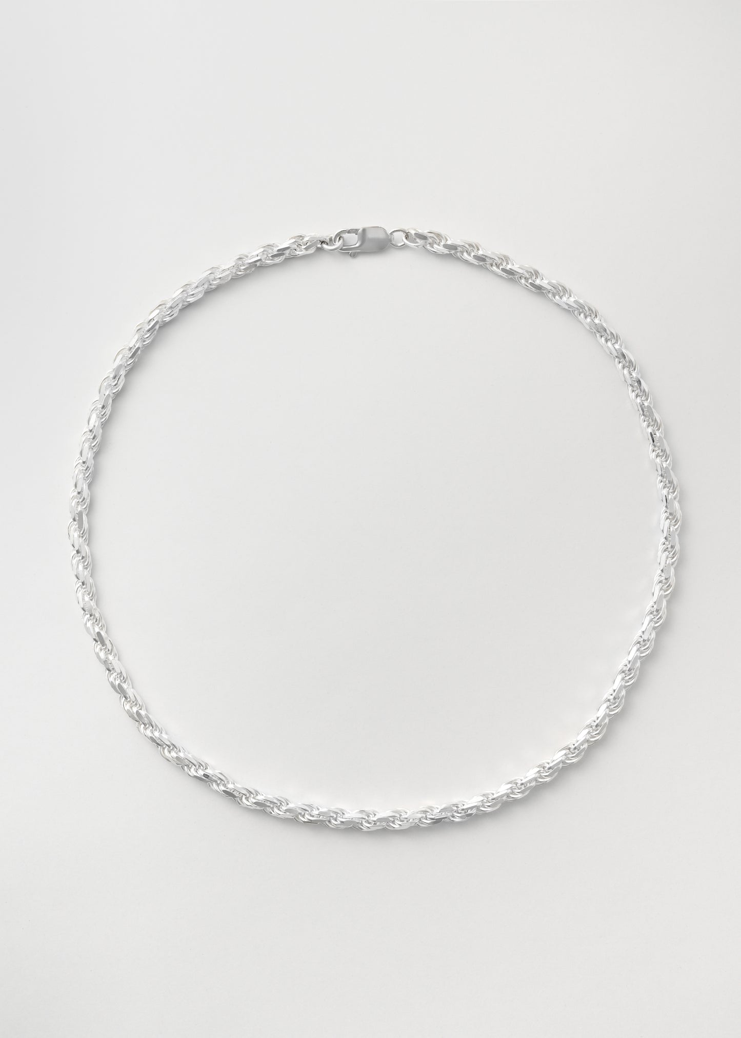 Silver Cordell Necklace 6mm