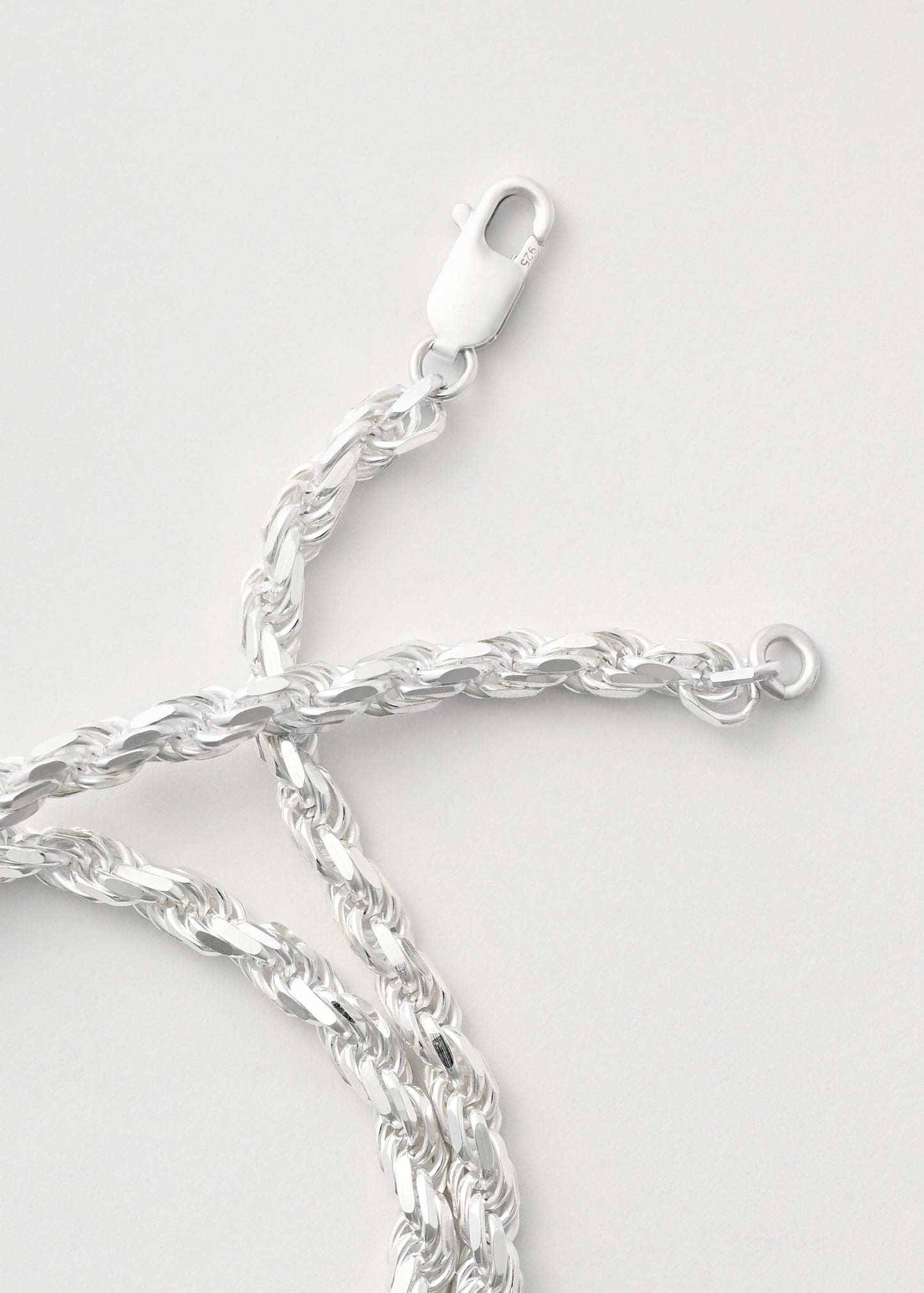 Silver Cordell Necklace 6mm