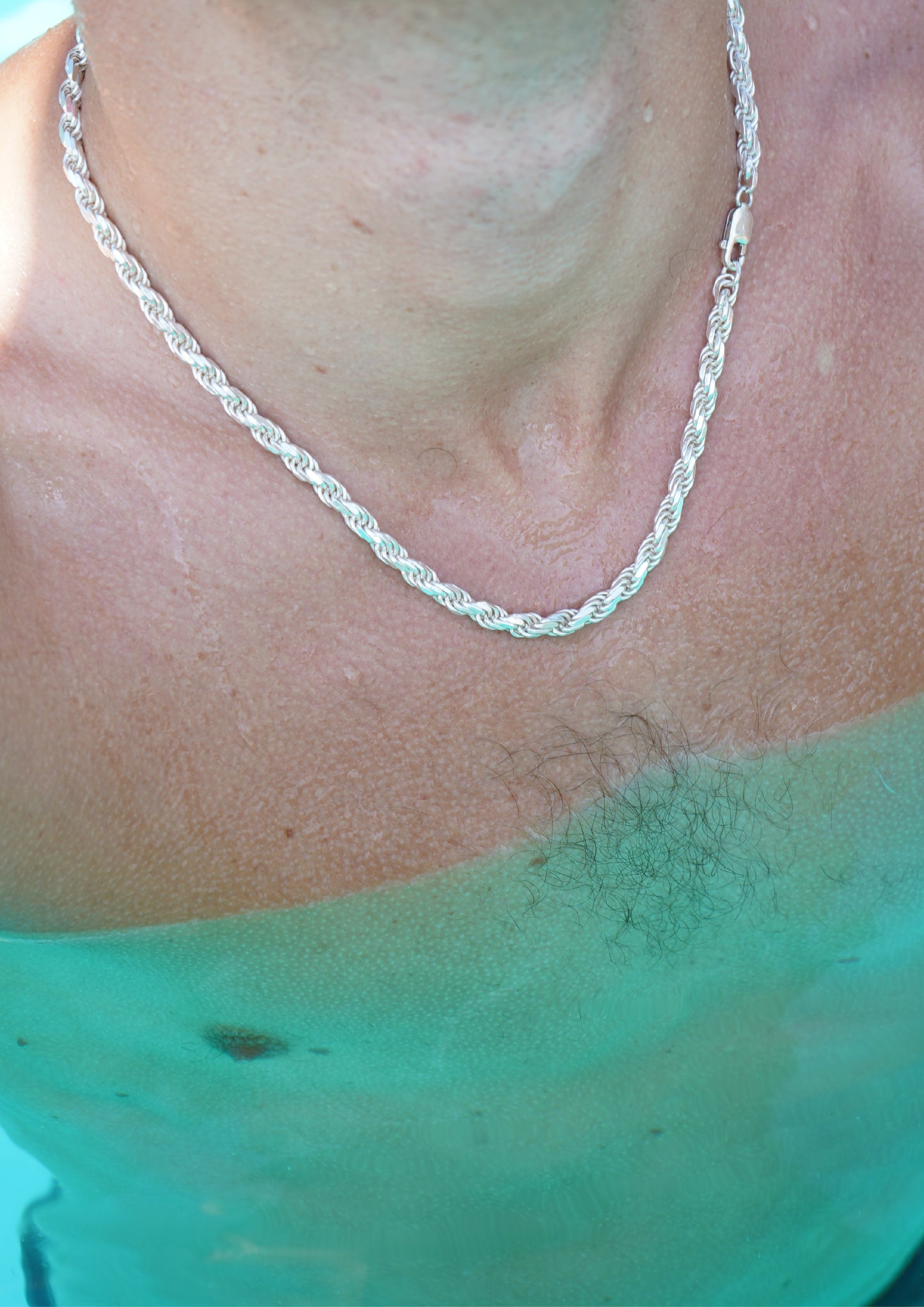 Silver Cordell Necklace 6mm