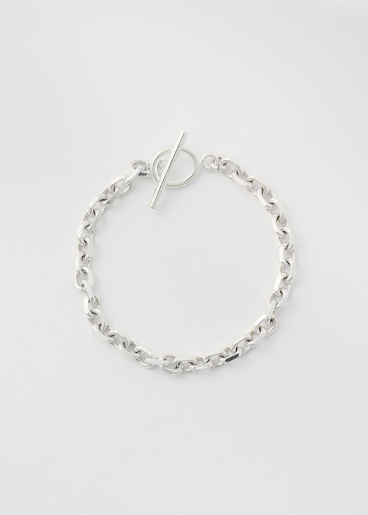 Silver Anchor Bracelet Betsel 6mm