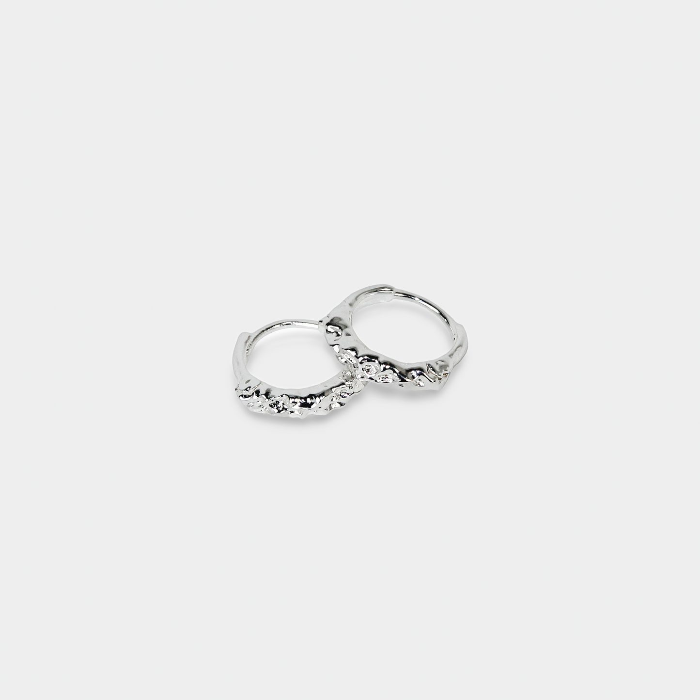 Genno Mini Hoops Silver