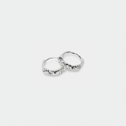 Genno Mini Hoops Silver