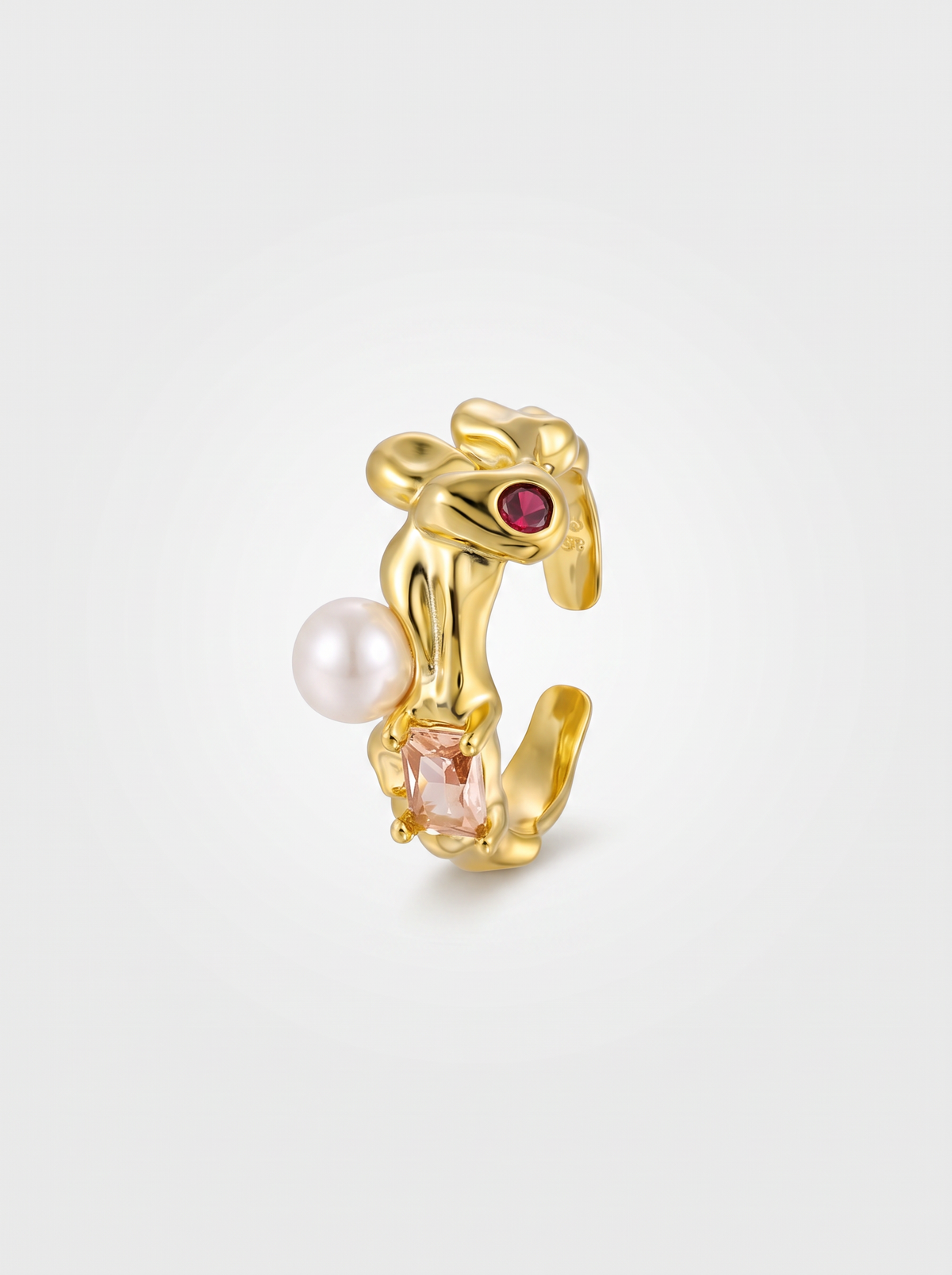 Melted Ring Gold