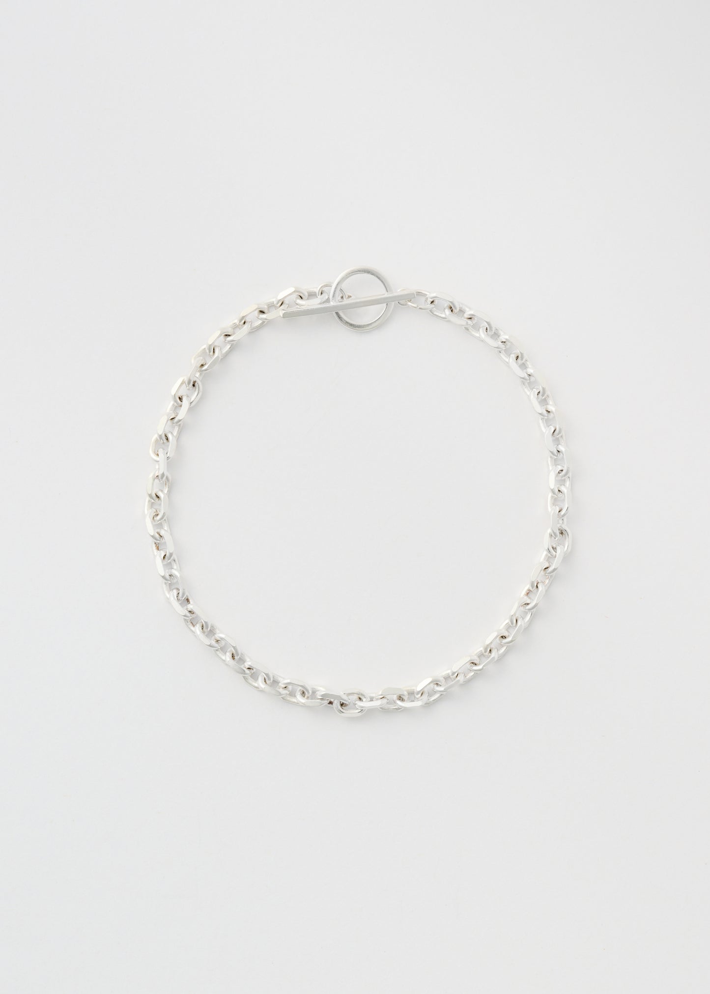 Silver Anchor Bracelet Betsel 3mm