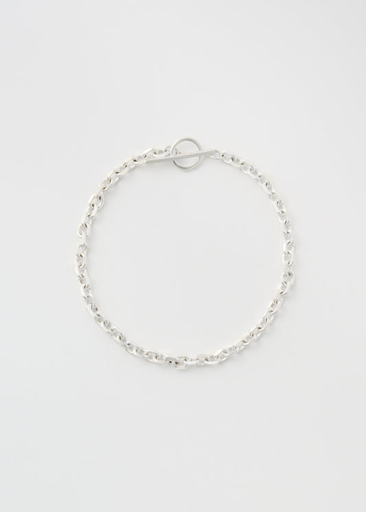 Silver Anchor Bracelet Betsel 3mm