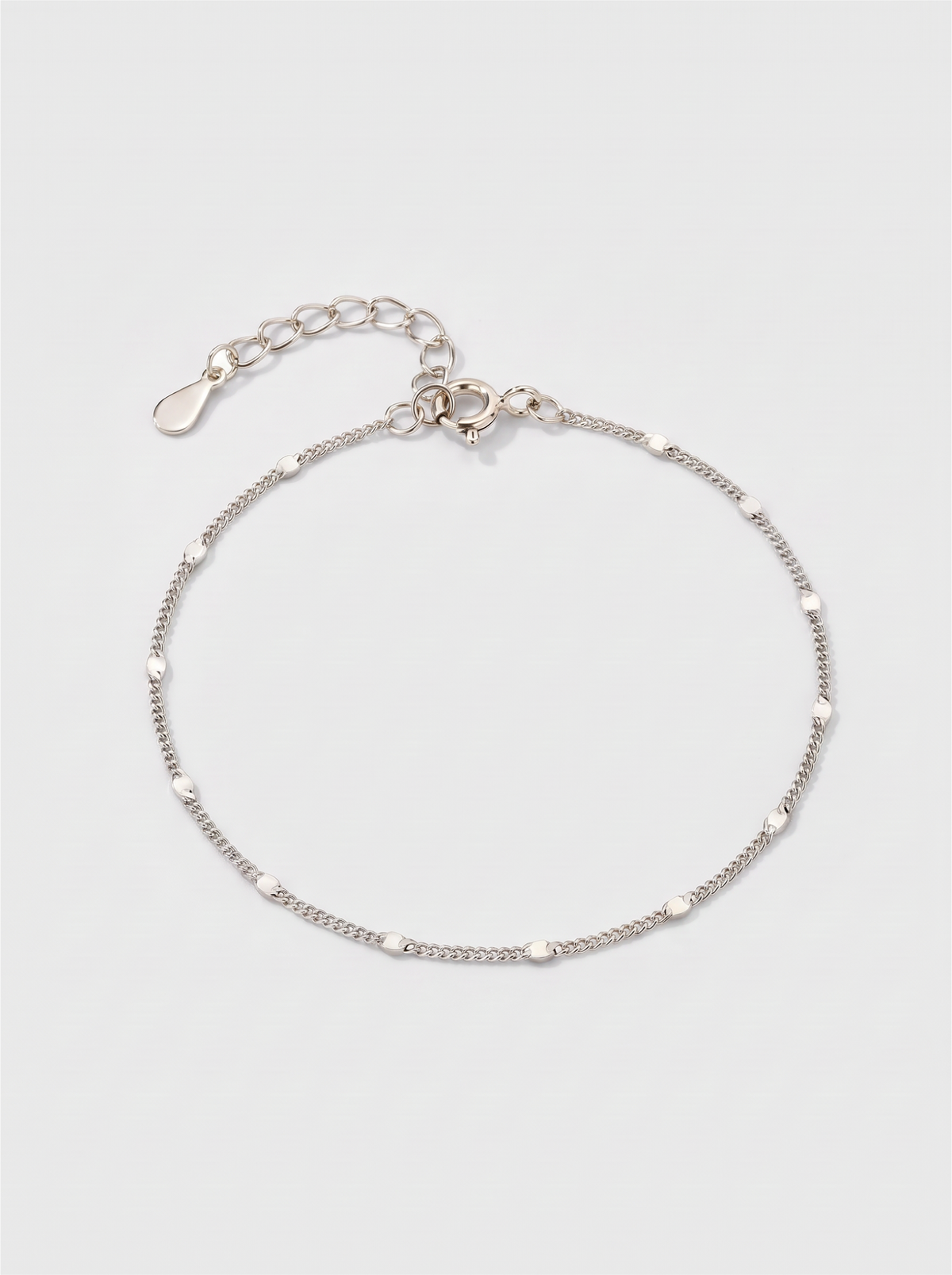 Beaded Box Chain Bracelet