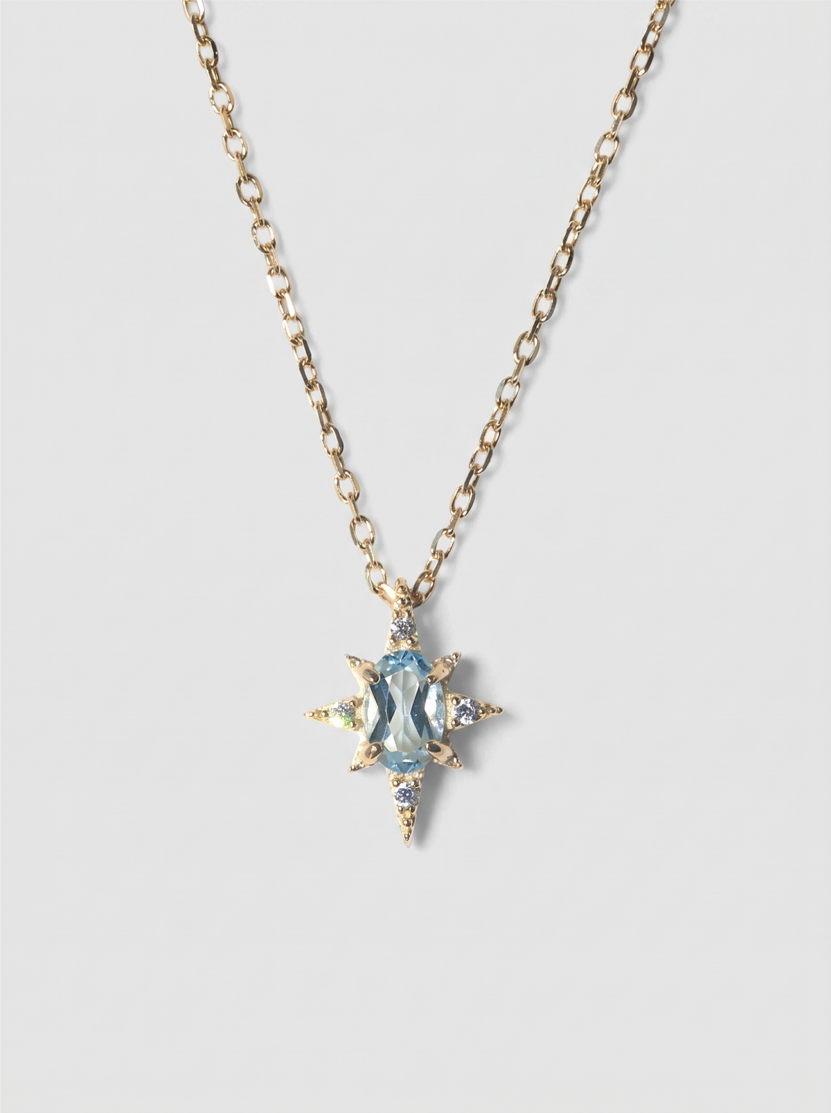 Blue Star Necklace