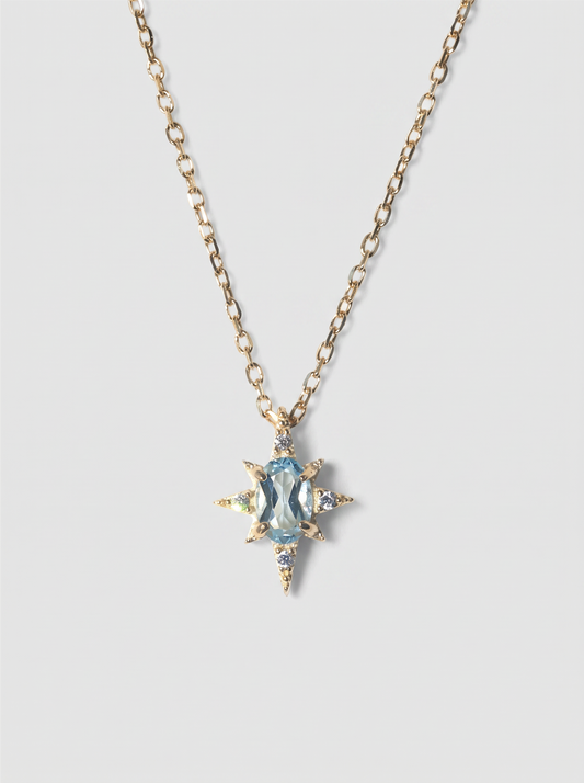 Blue Star Necklace