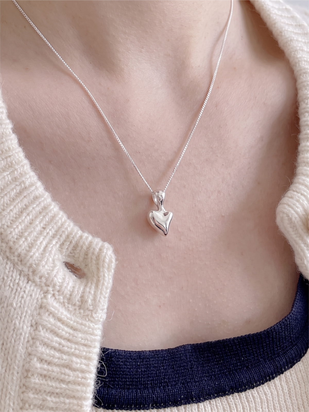 Chunky Heart Necklace