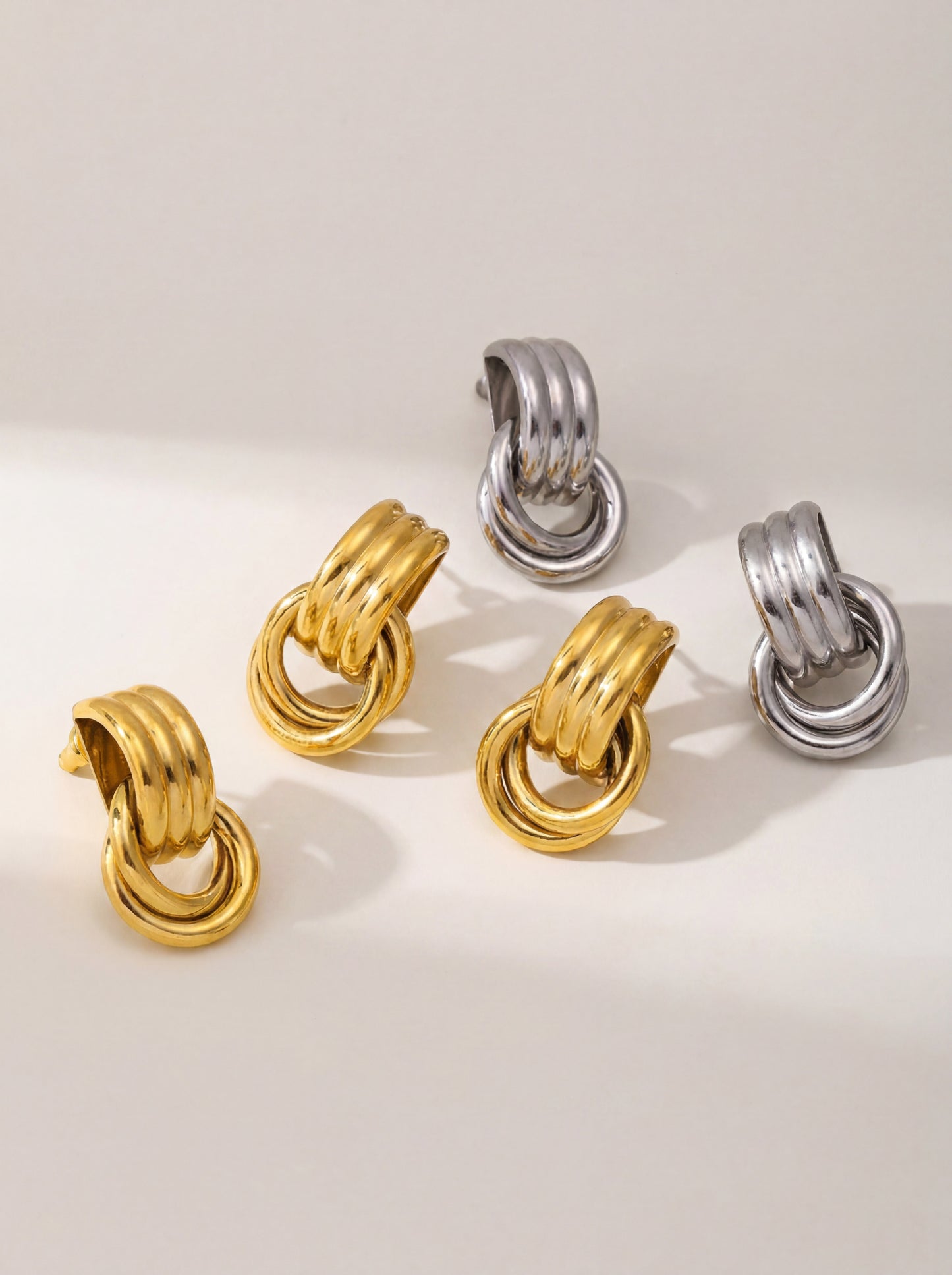Chunky Knot Earrings