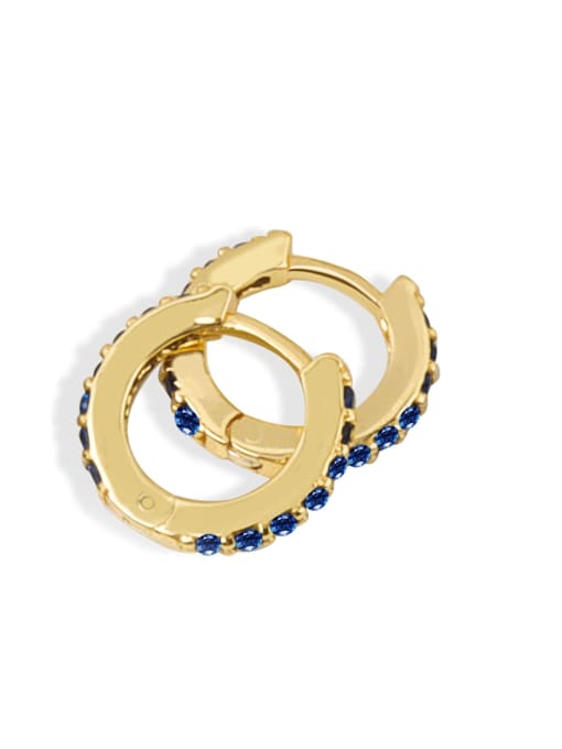 Colored Zirconia Hoops