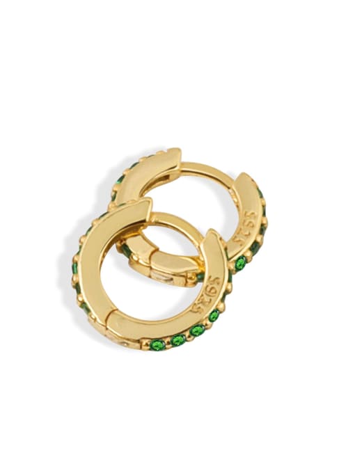 Colored Zirconia Hoops