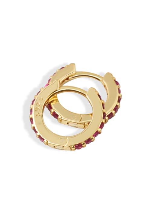 Colored Zirconia Hoops