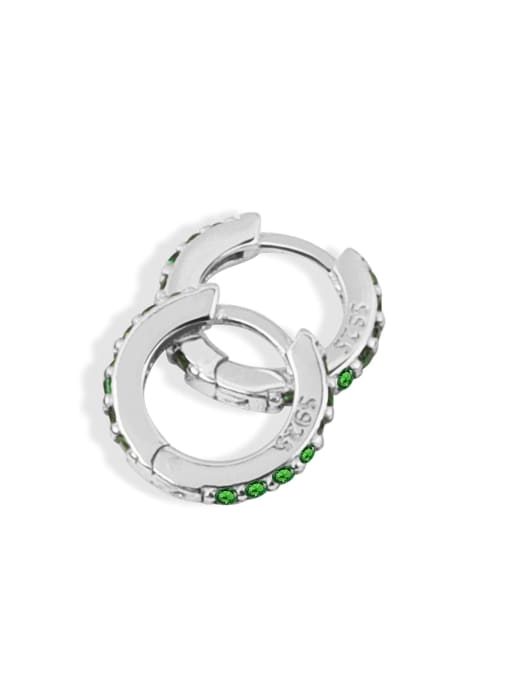 Colored Zirconia Hoops