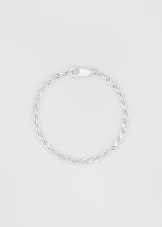 Silver Cordell Bracelet 4mm