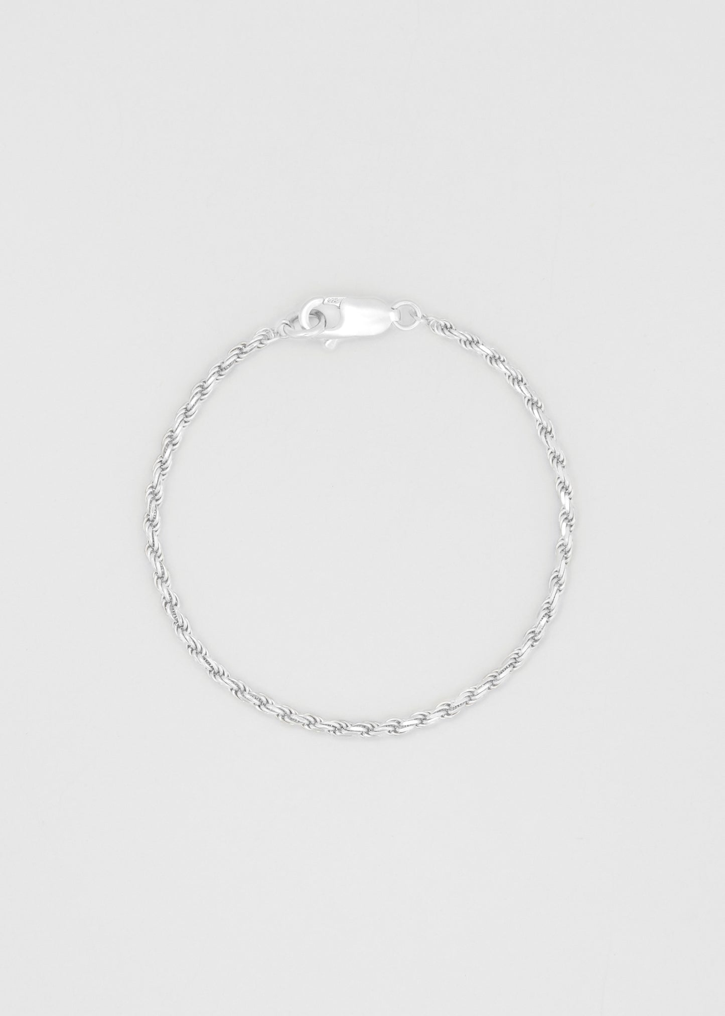 Silver Cordell Bracelet 2mm