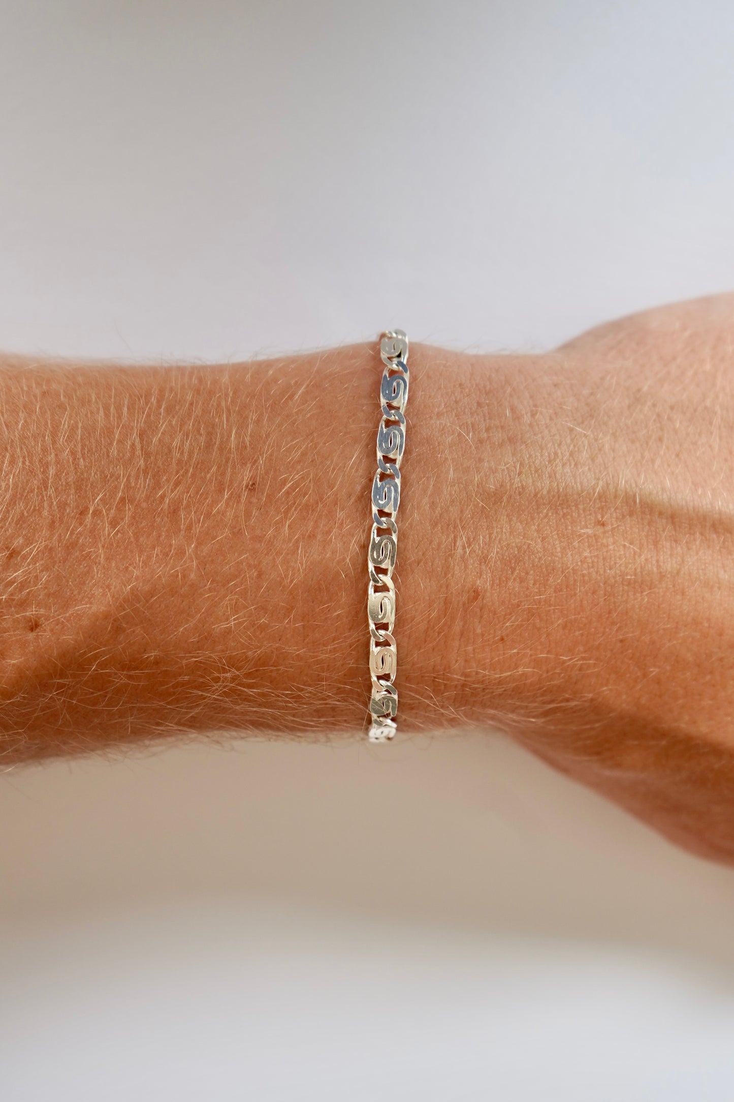 Silver Cinnamon Bracelet