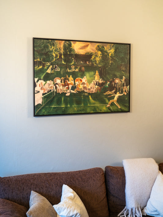 Tennis Tournament Canvas