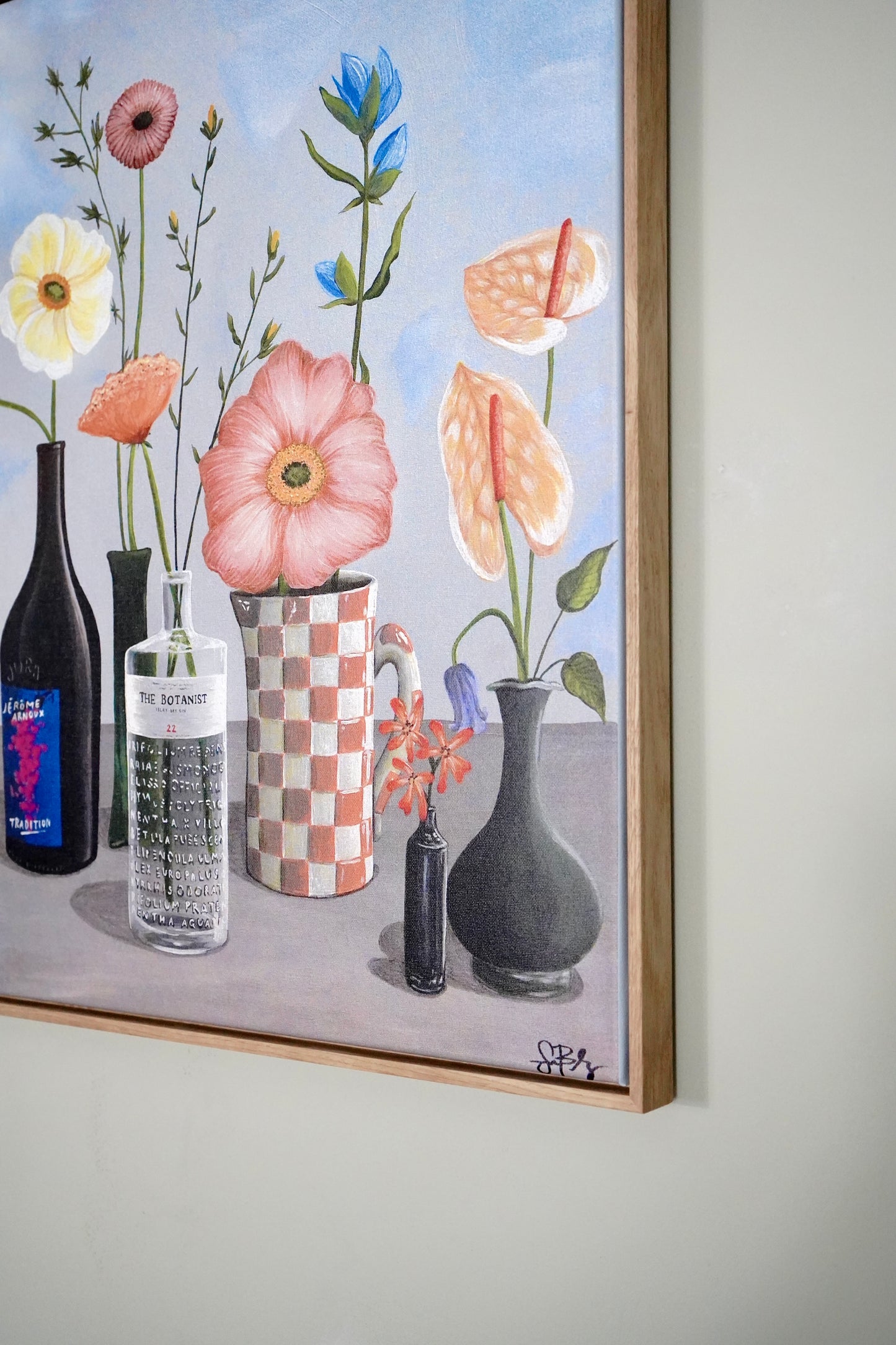 The Thirsty Botanist Canvas