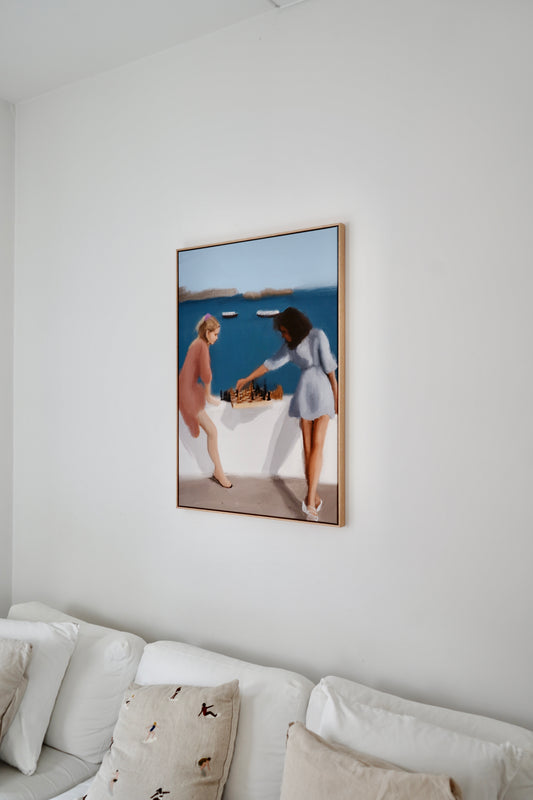 Aningslöst Tidsfördriv Canvas