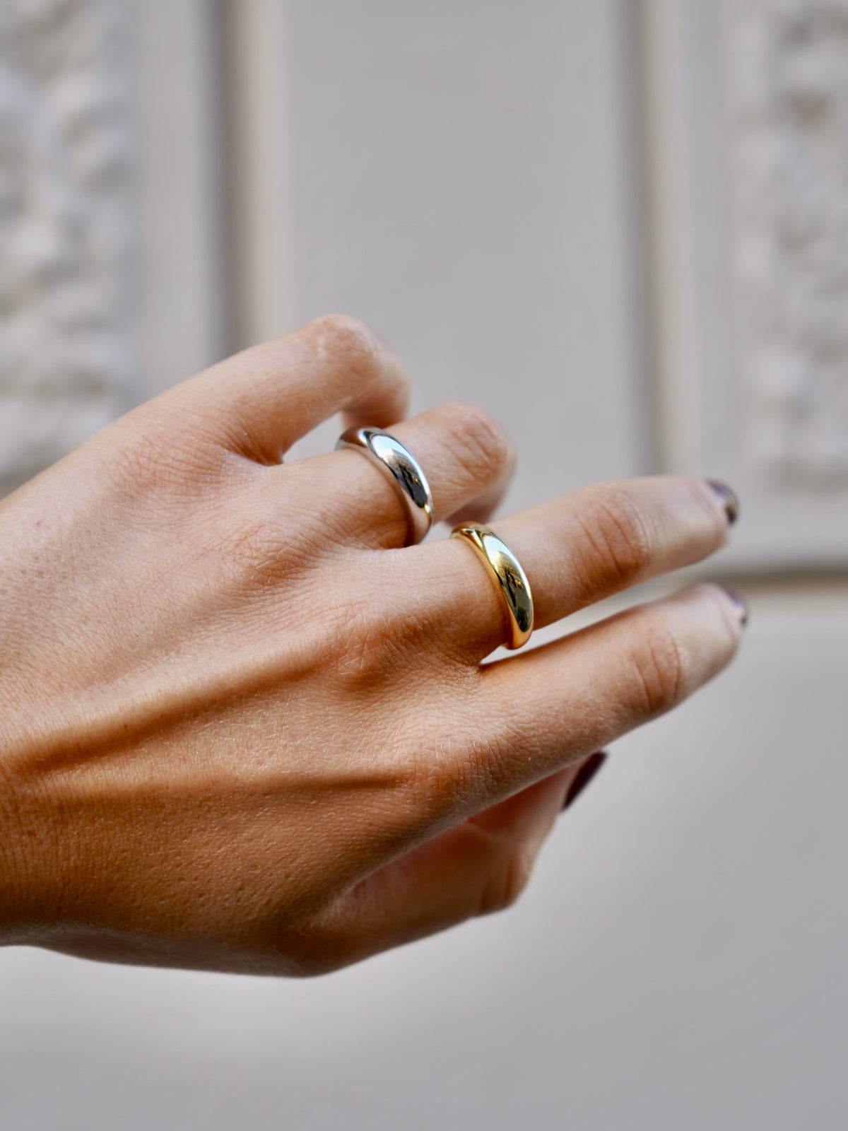 Sleek Dome Ring