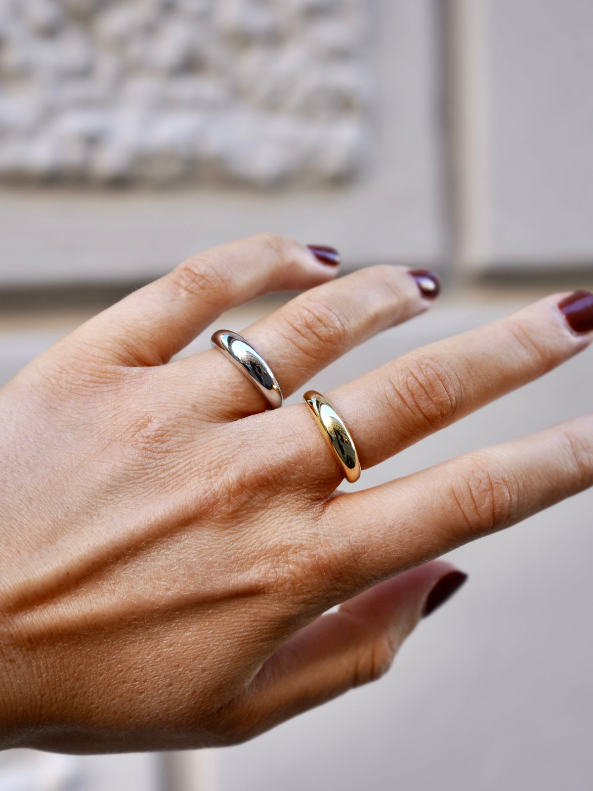 Sleek Dome Ring