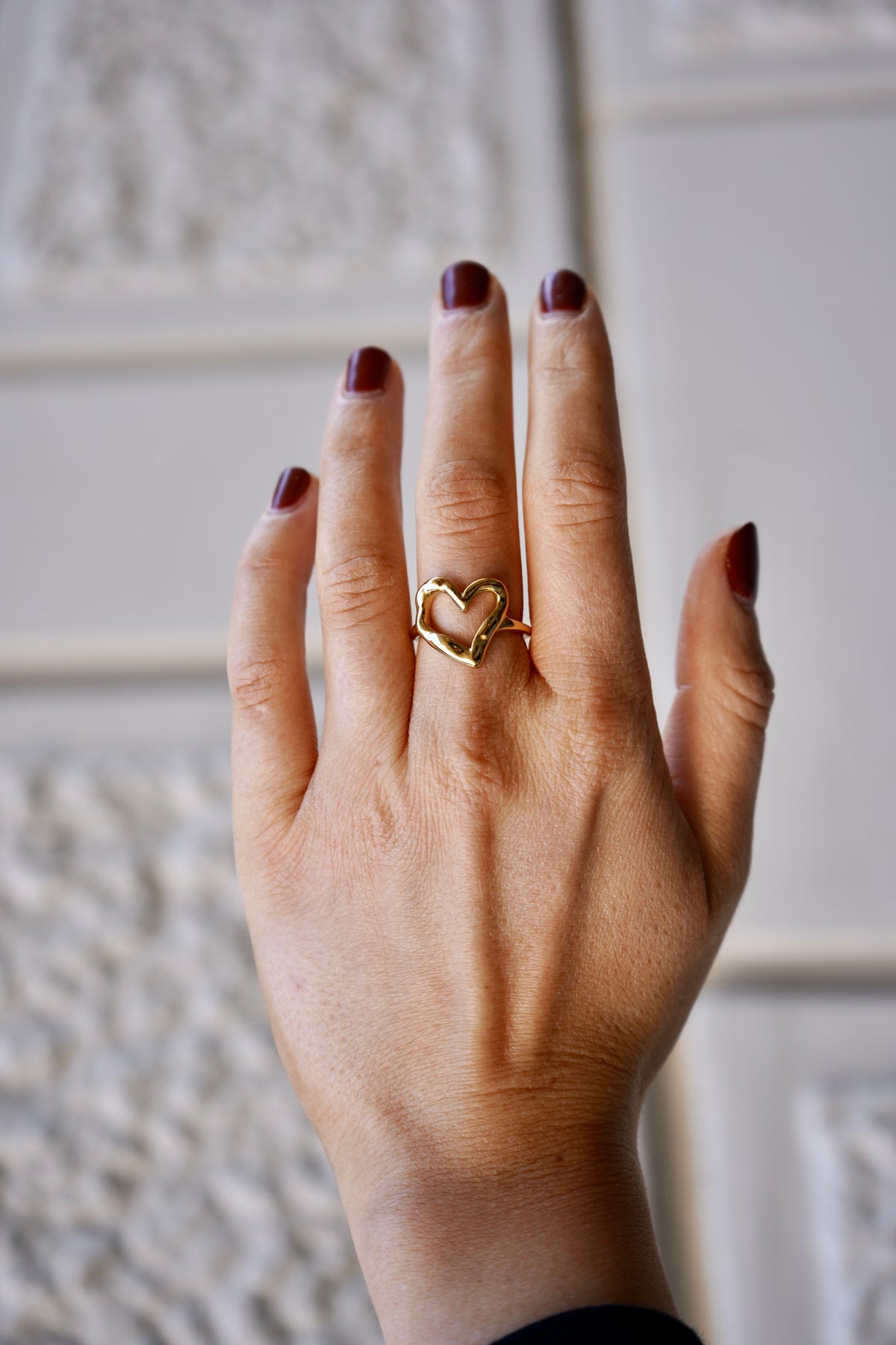 Chunky Heart Ring