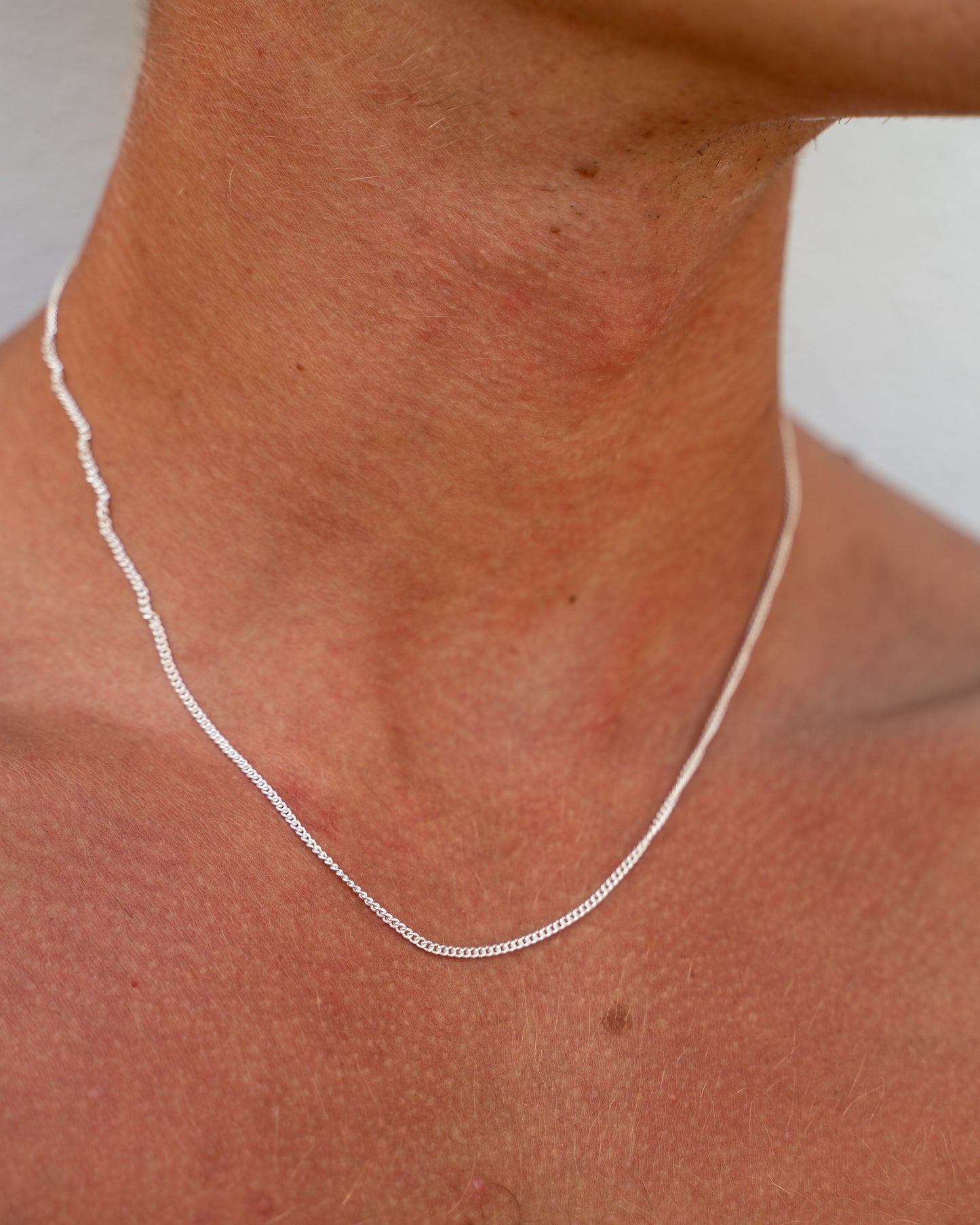 Pansar Necklace Silver 1mm