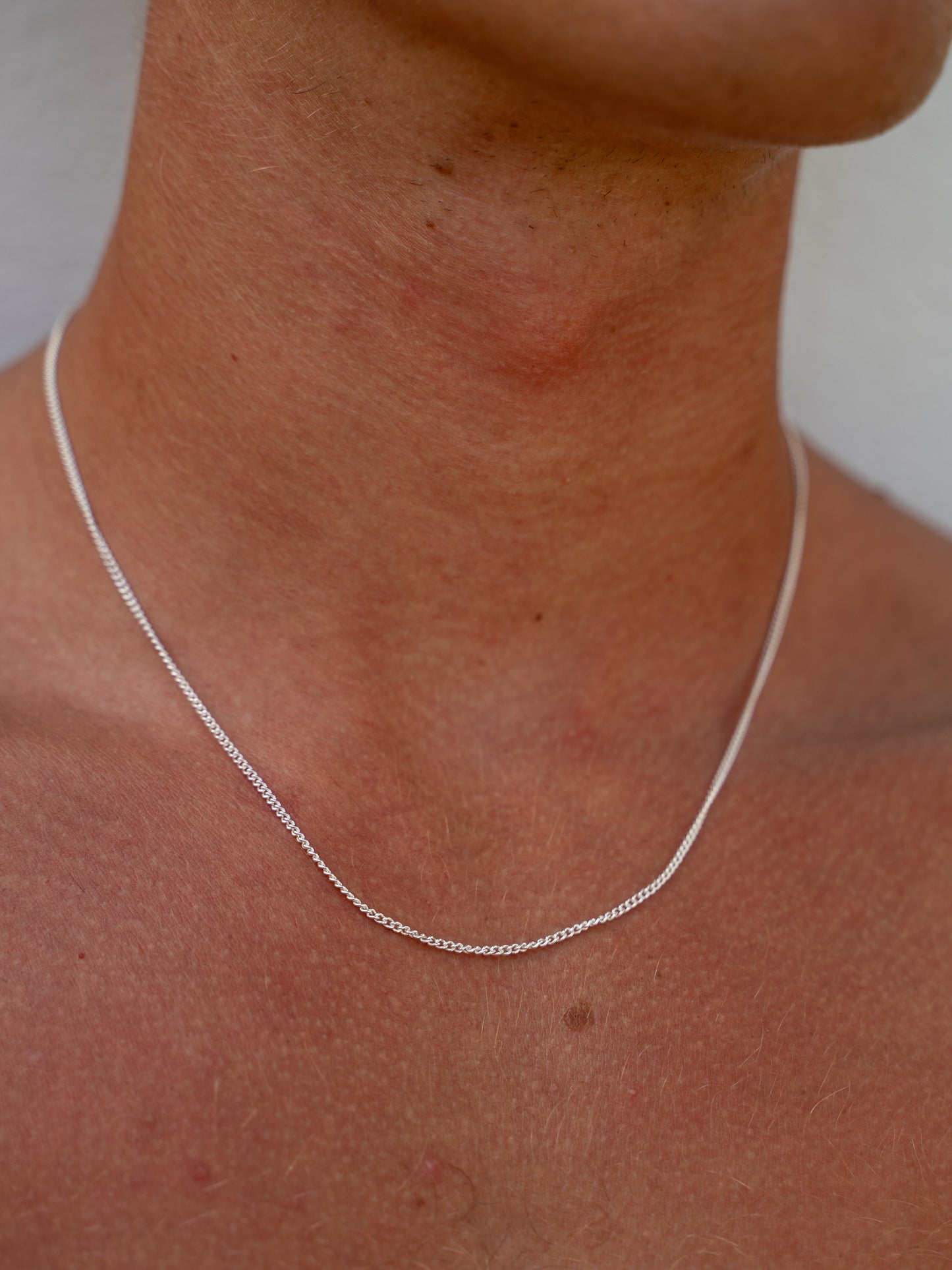 Pansar Necklace Silver 1mm