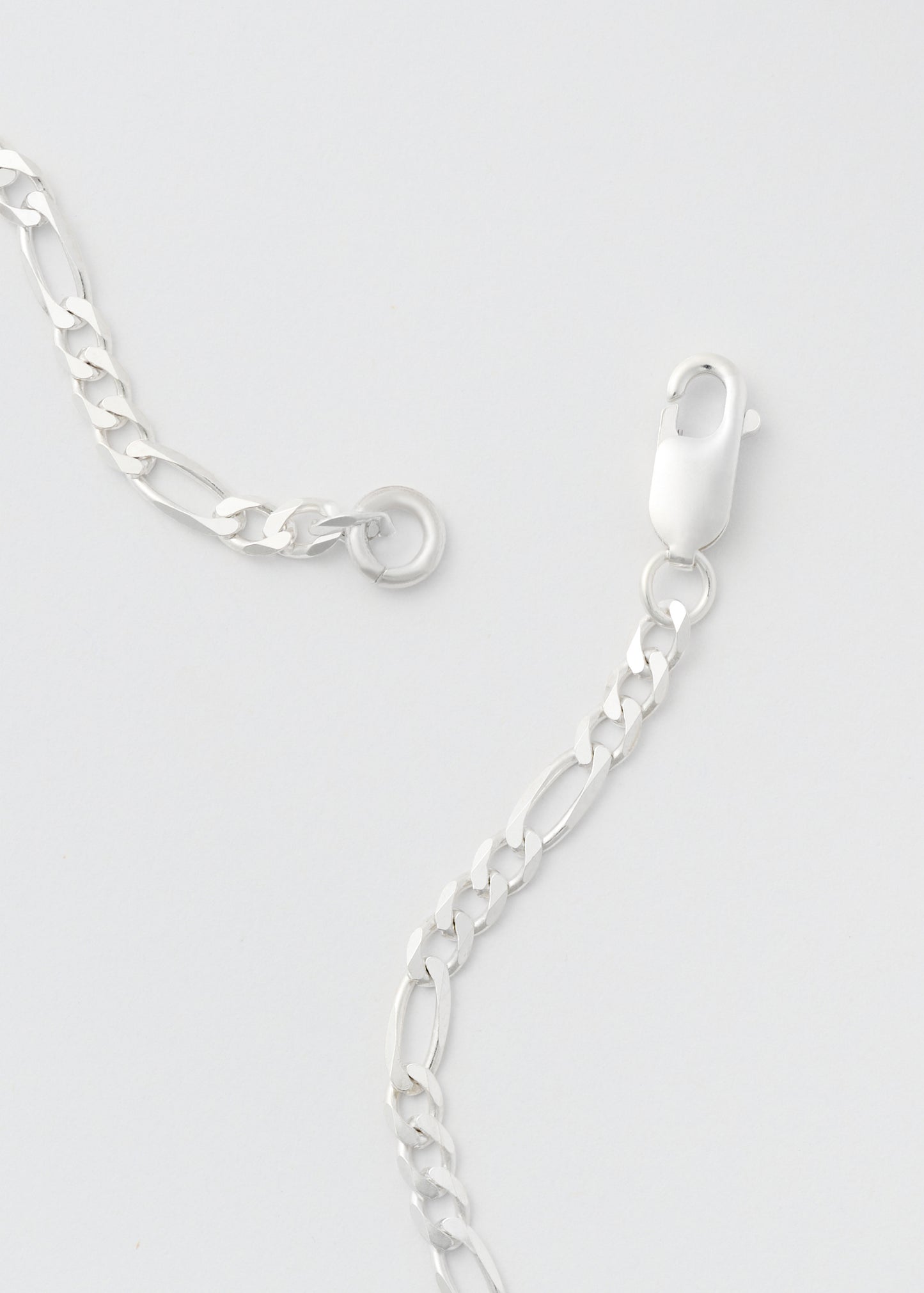 Silver Figaro Necklace 3mm